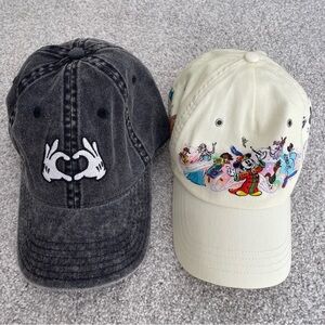 Disney Black and Cream Women's Hats